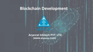 Blockchain Development - slide 1
