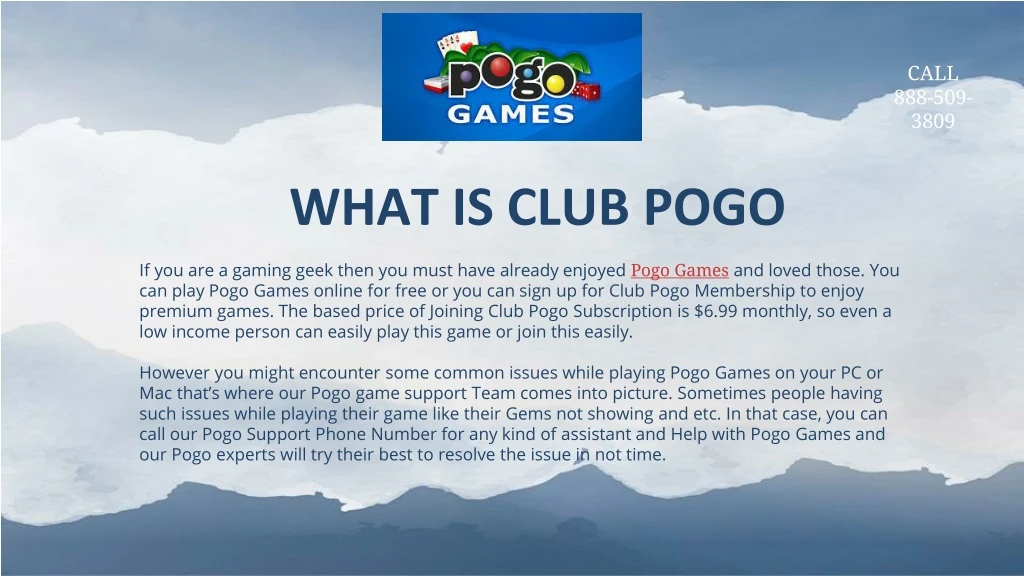 what is club pogo