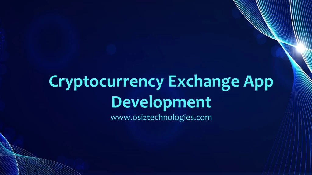 cryptocurrency exchange app development