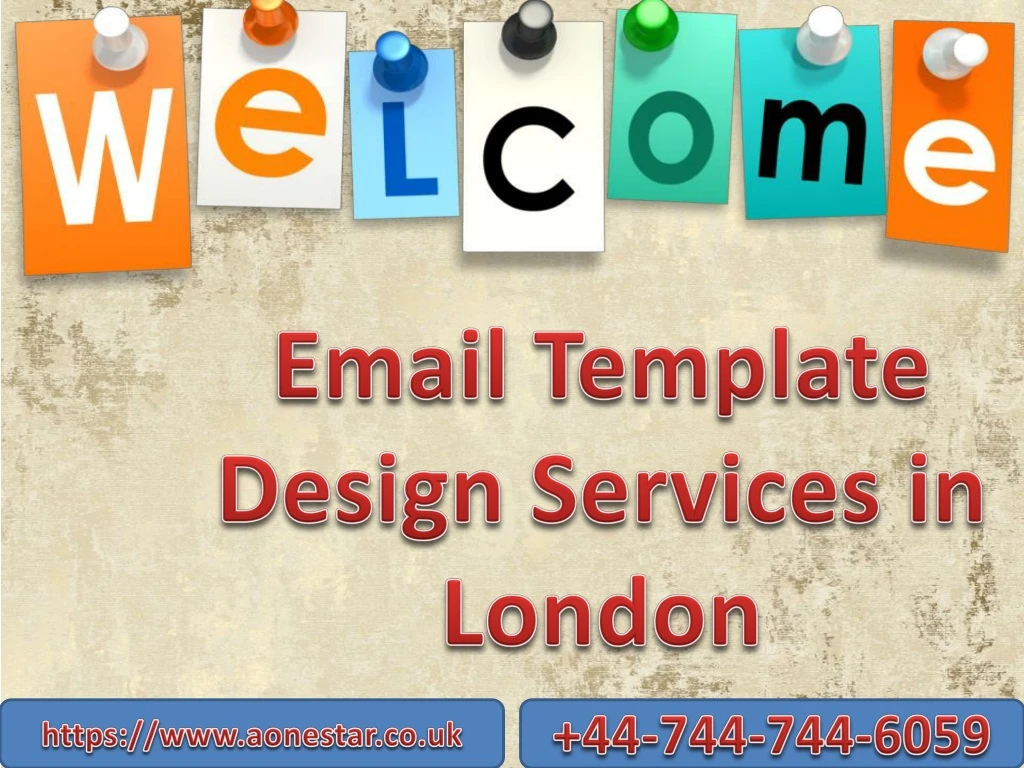 email template design services in london