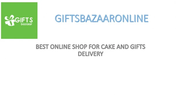Best Online Cake Delivery In India