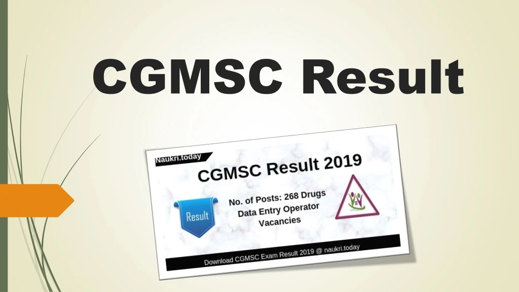 cgmsc result