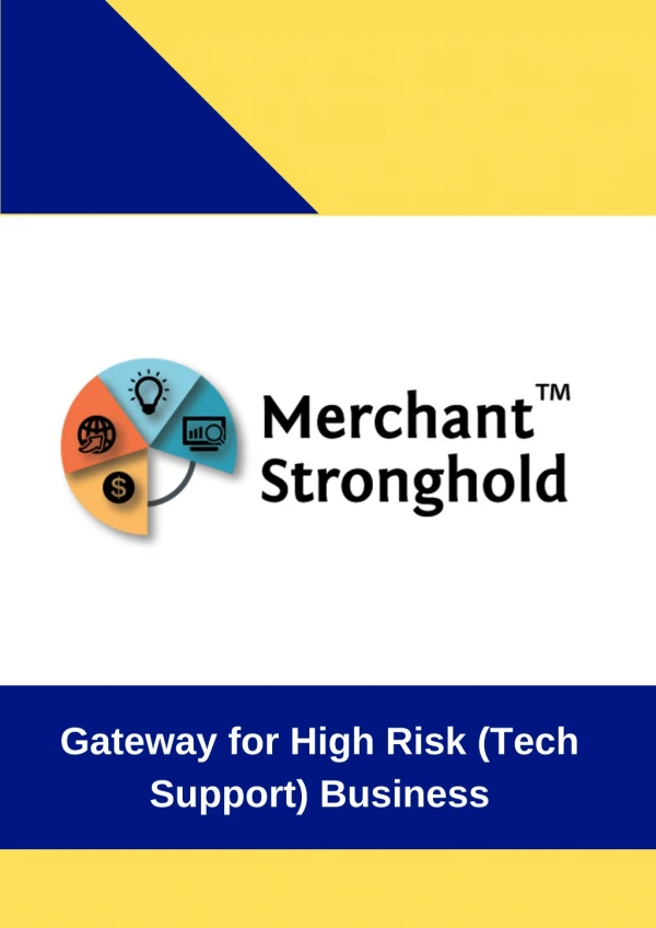 High Risk Payment Gateway for Tech Support