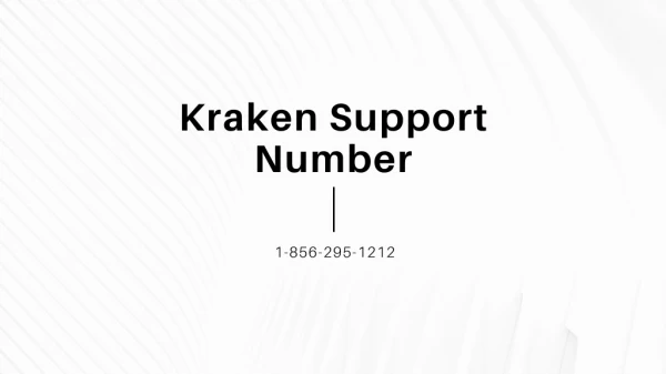 Kraken Support 1【 (856) 295-1212】Number
