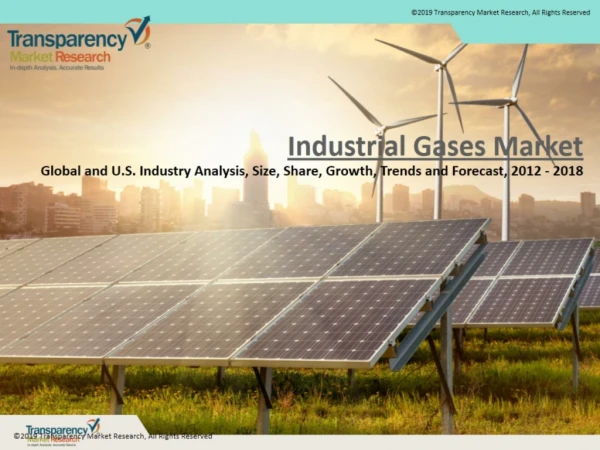 Industrial Gases Market (Hydrogen, Nitrogen, Oxygen, Carbon Dioxide, Argon, Helium, Acetylene) - Global and U.S. Industr