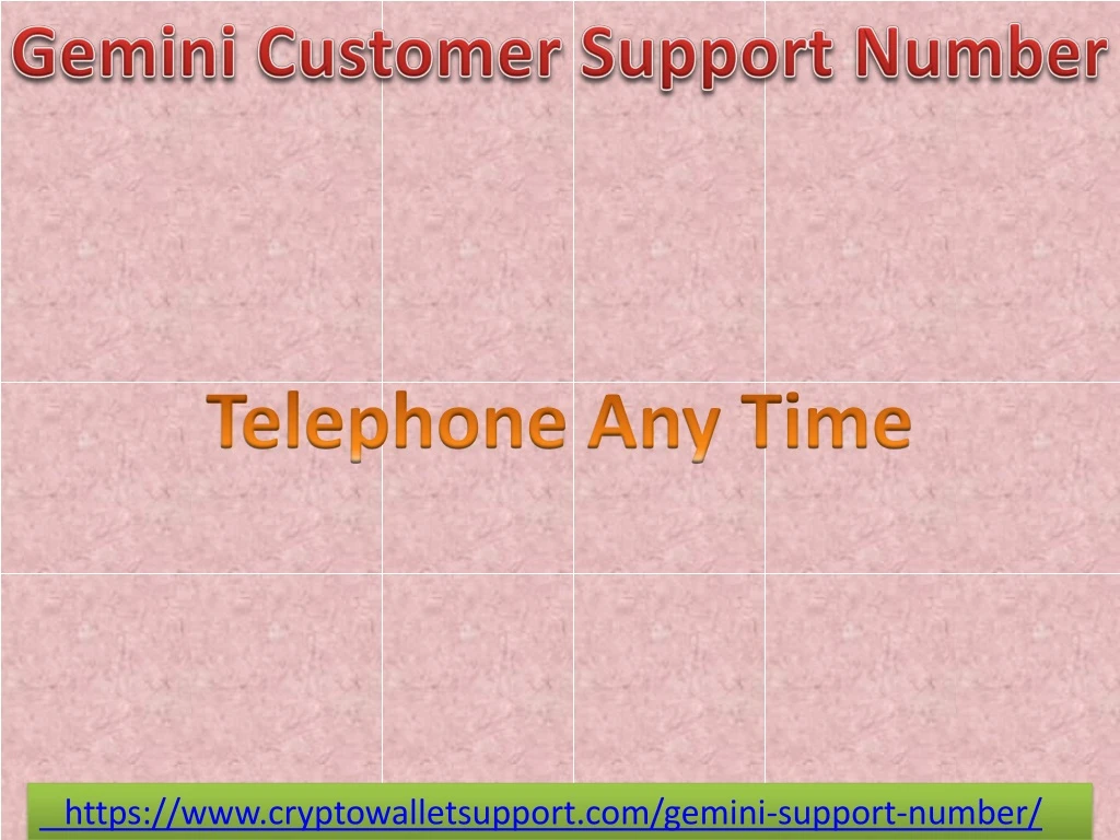 gemini customer s upport number