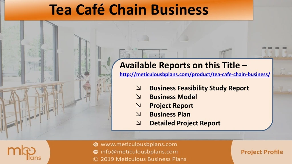 tea caf chain business