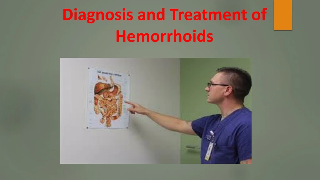 diagnosis and treatment of hemorrhoids