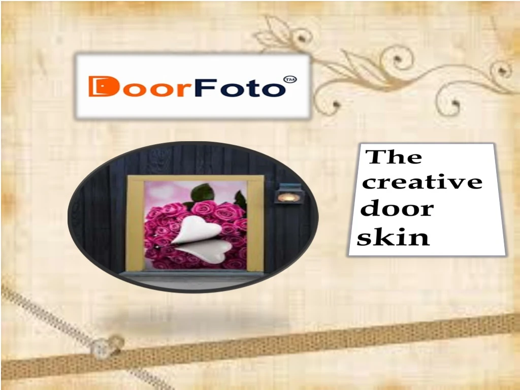 the creative door skin