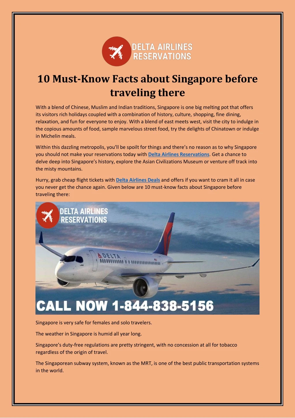 10 must know facts about singapore before