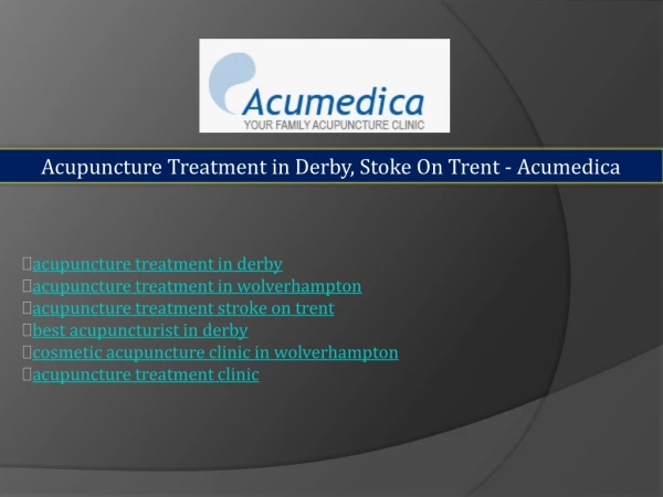 acupuncture treatment clinic