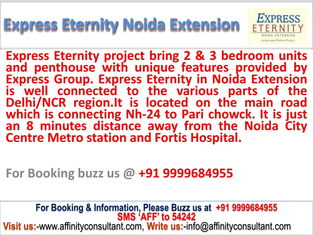 express eternity noida extension