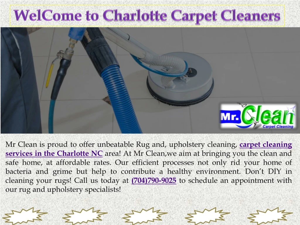 welcome to charlotte carpet cleaners
