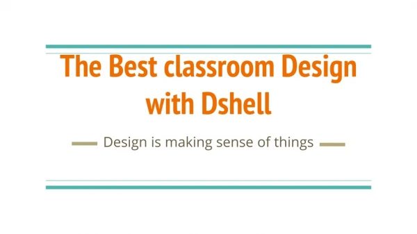 Best Classroom Interior Designer In Noida