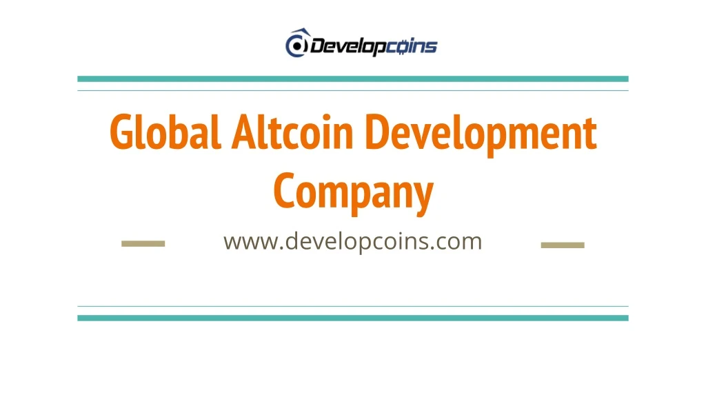global altcoin development company