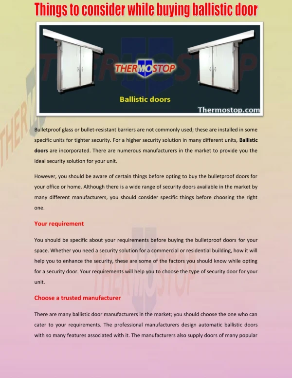 bulletproof glass or bullet resistant barriers