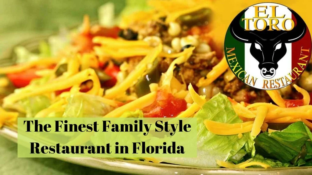 the finest family style restaurant in florida
