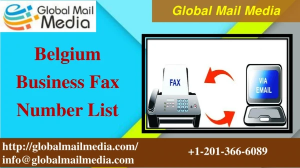 belgium business fax number list
