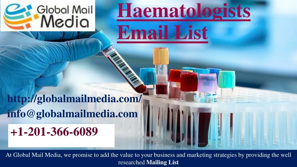 haematologists email list