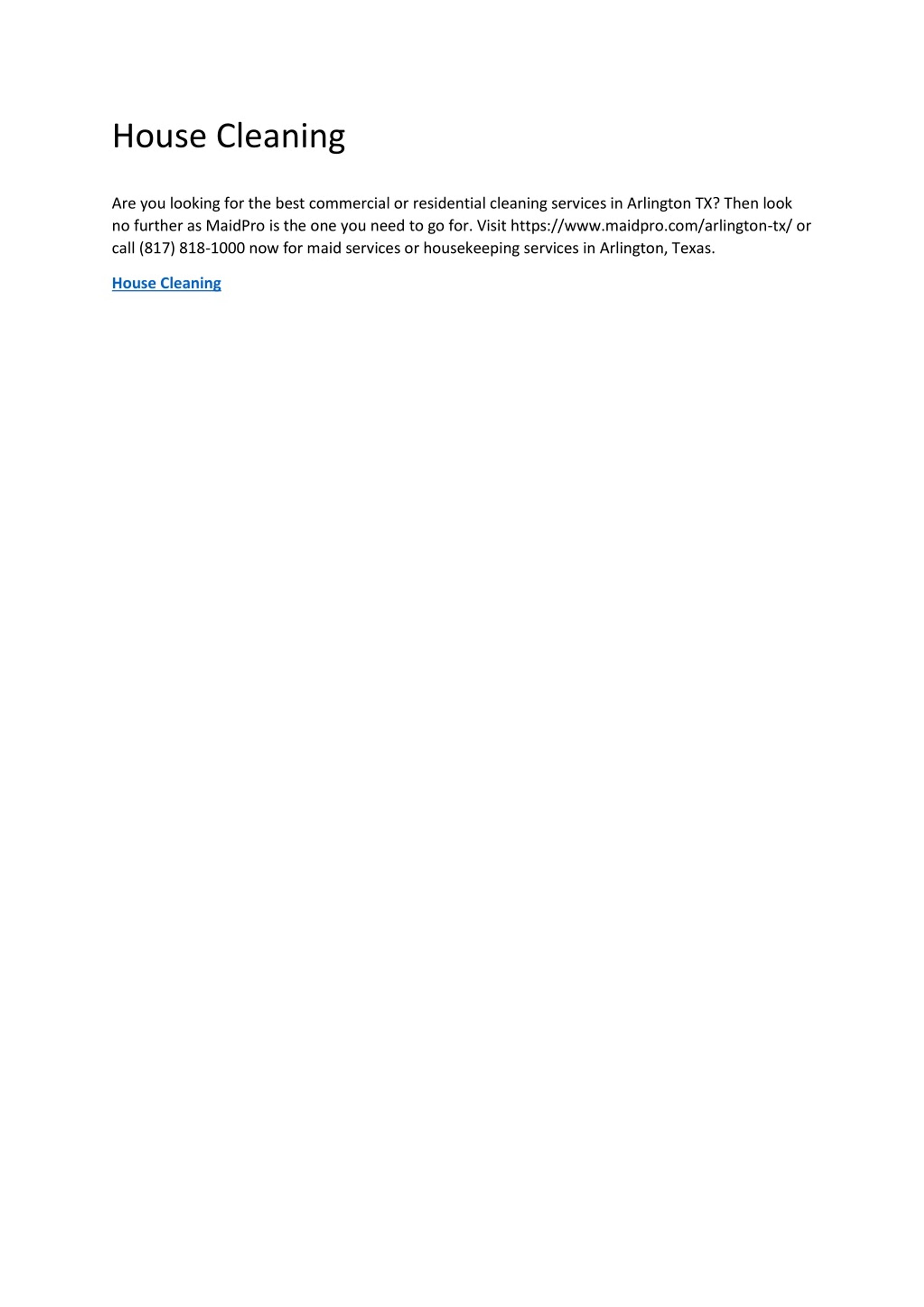 PPT - House Cleaning PowerPoint Presentation, free download - ID:8478521