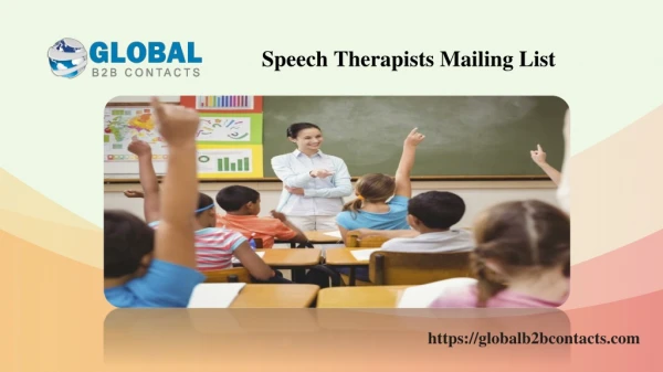 Speech Therapists Mailing List