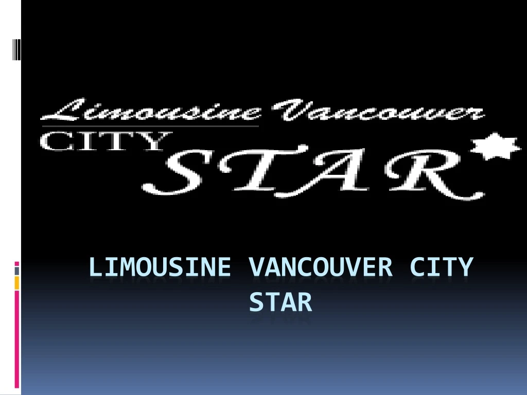 limousine vancouver city star