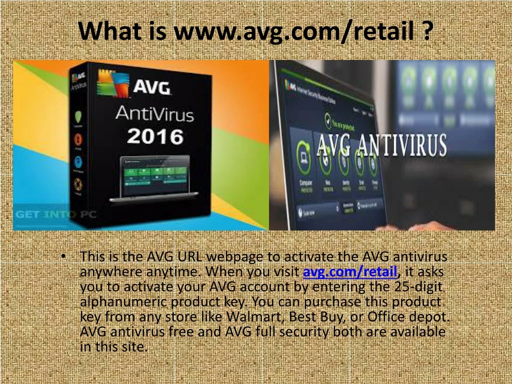 what is www avg com retail