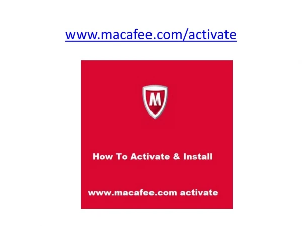 www.macafee.com/activate