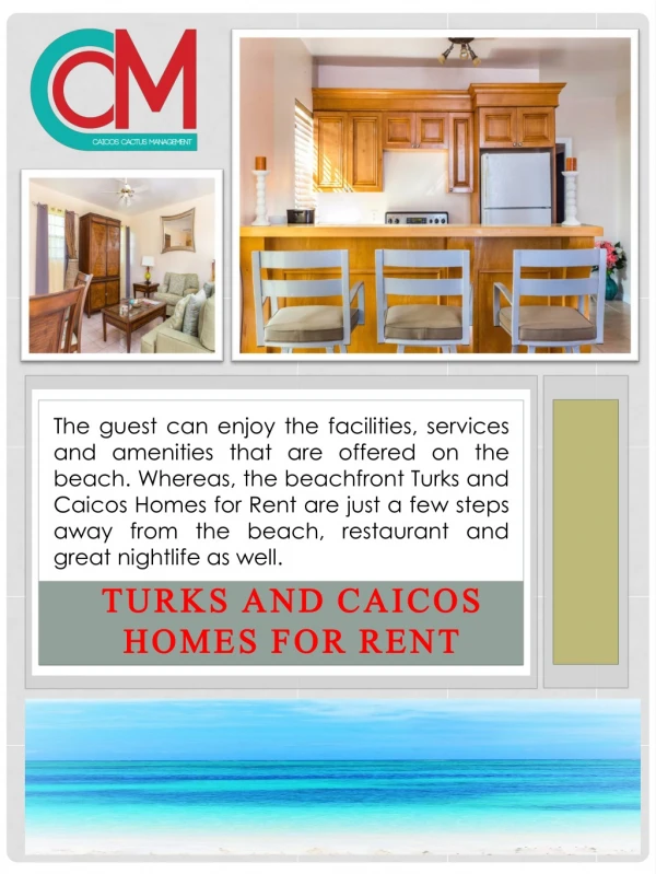 Turks and Caicos Homes for Rent