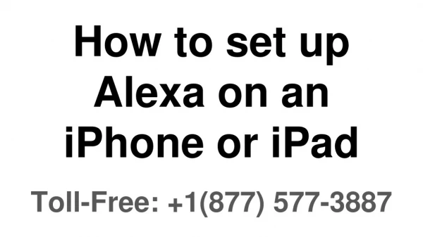How to set up Alexa on an iPhone or iPad