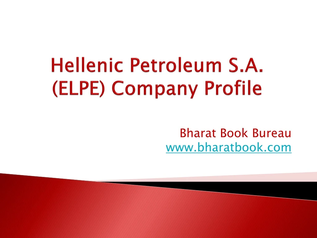 hellenic petroleum s a elpe company profile