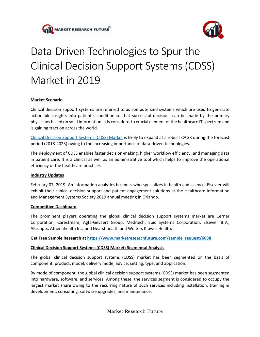 data driven technologies to spur the clinical