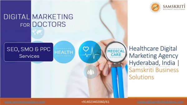 Health Care Digital Marketing Service - Samskriti Solutions