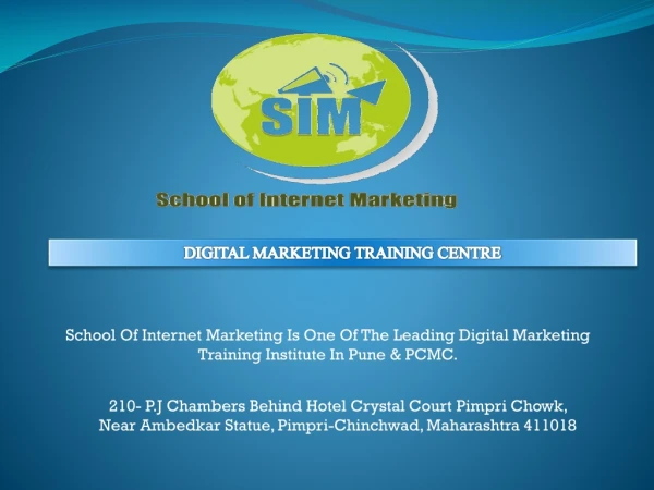 Digital Marketing courses, training institutes in Pimpri Chinchwad
