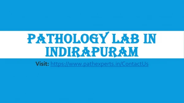 pathology lab in indirapuram