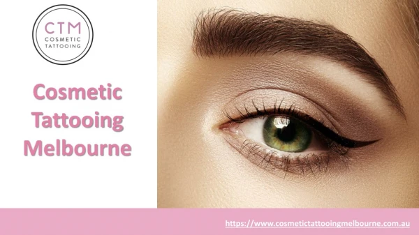 Cosmetic Eyebrow Tattooing in Melbourne