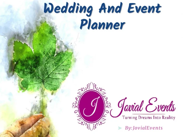 wedding planners in uae