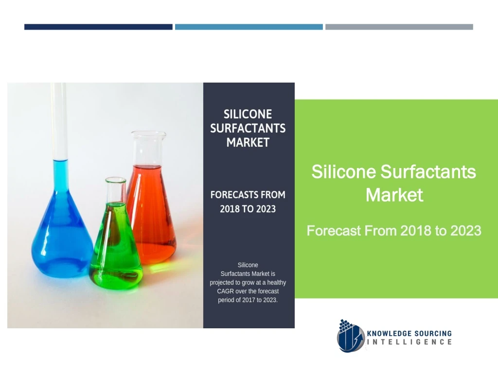 silicone surfactants market forecast from 2018