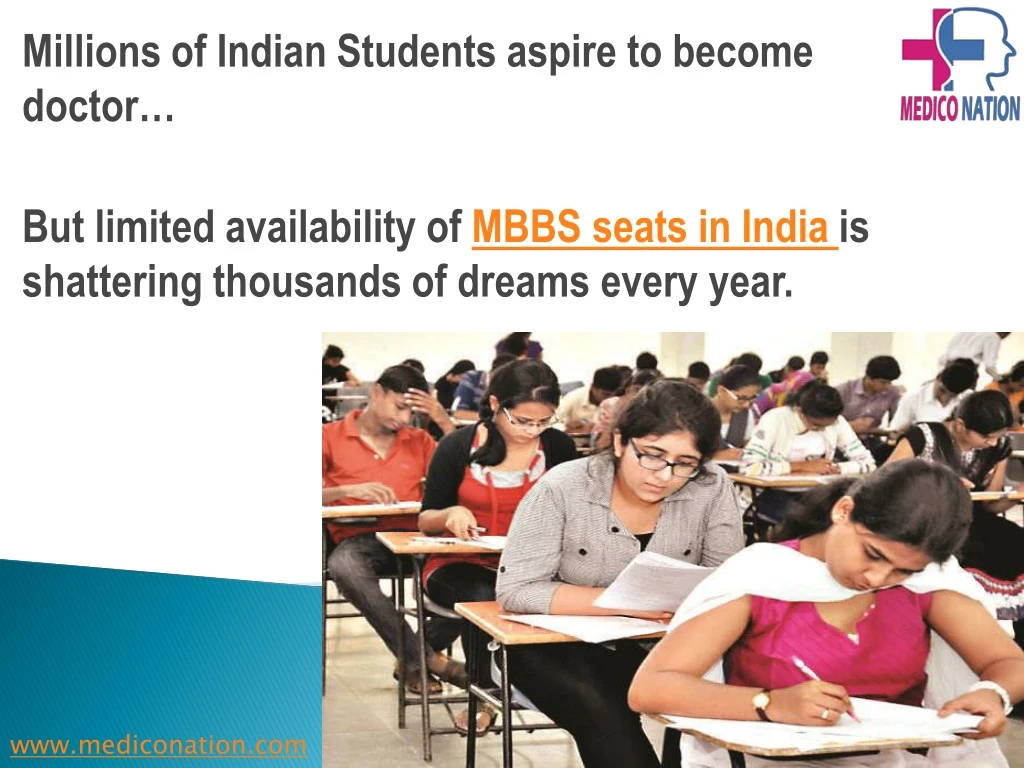 millions of indian students aspire to become
