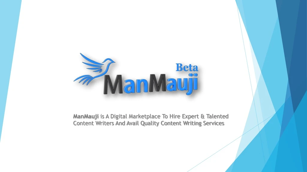 manmauji is a digital marketplace to hire expert