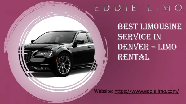 Book Online Limousine service in Denver