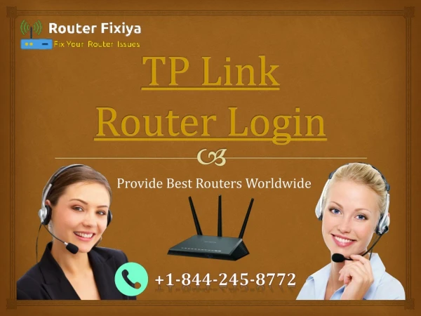 TP Link Login | 1-844-245-8772 | TP Link Router Login