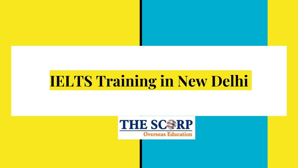 ielts training in new delhi