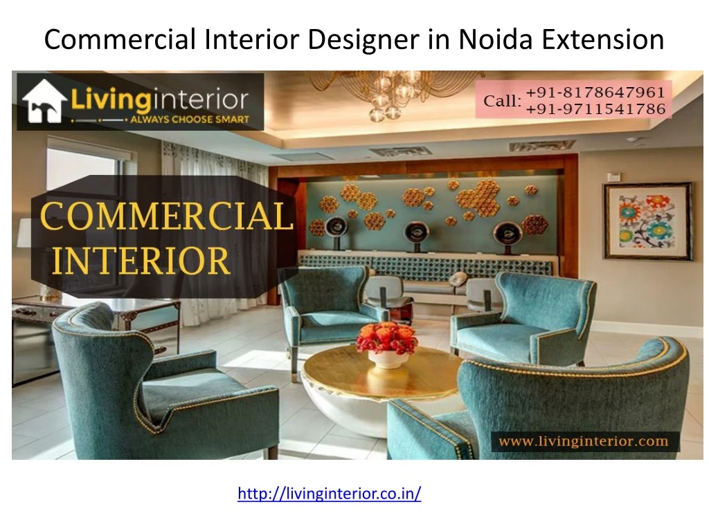 commercial interior designer in noida extension
