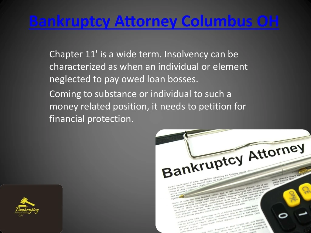 bankruptcy attorney columbus oh
