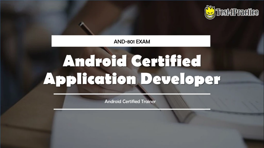 android certified application developer