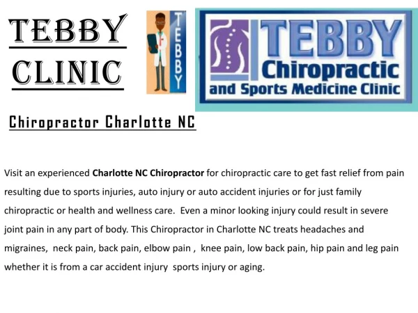 Chiropractic Massage Charlotte | Chiropractic Wellness Center