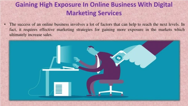 Gaining High Exposure In Online Business With Digital Marketing Services