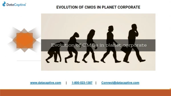 Evolution of CMOs in planet corporate