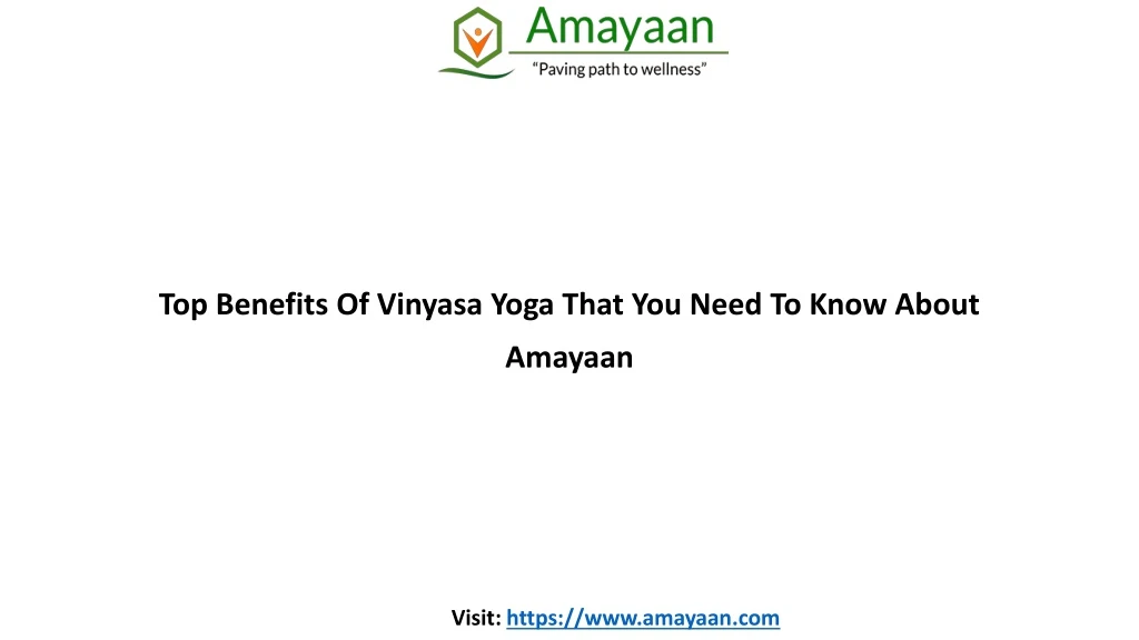 top benefits of vinyasa yoga that you need to know about